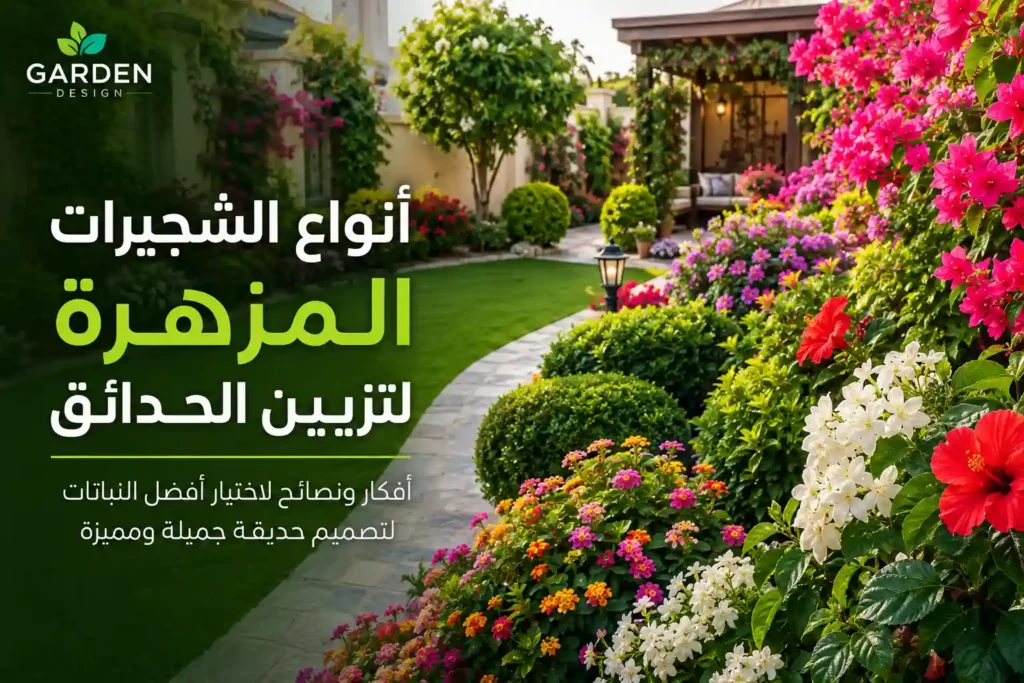 أنواع الشجيرات المزهرة لتزيين الحدائق